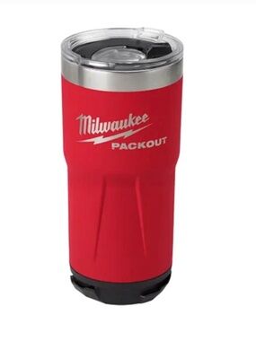 Milwaukee Packout Insulated Travel Tumbler - Red